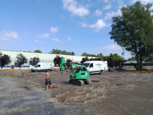 Fondations innovantes pour une centrale solaire à Tarbes